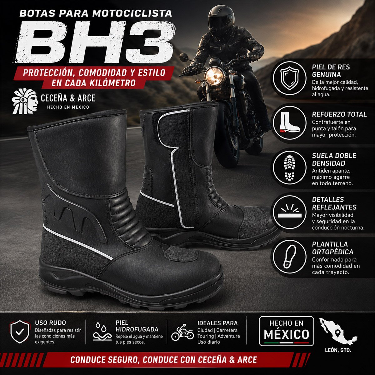 Botas de piel BH3 - Image 7