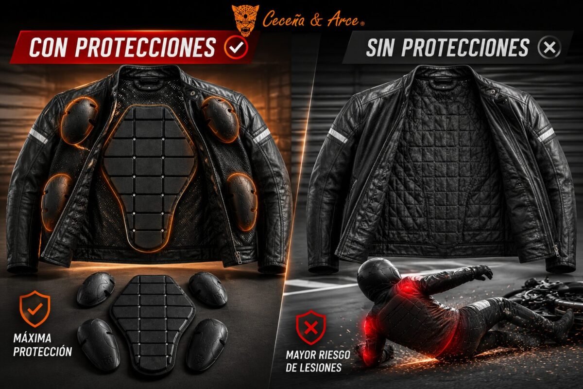 Juego de 5 Protectores para chamarras de motociclistas - Image 3