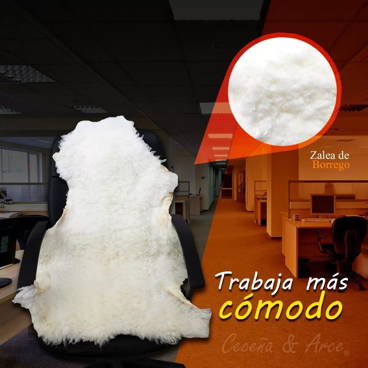 Zalea De Borrego 100% Natural Para Motos, Camas, Enfermos - Image 6