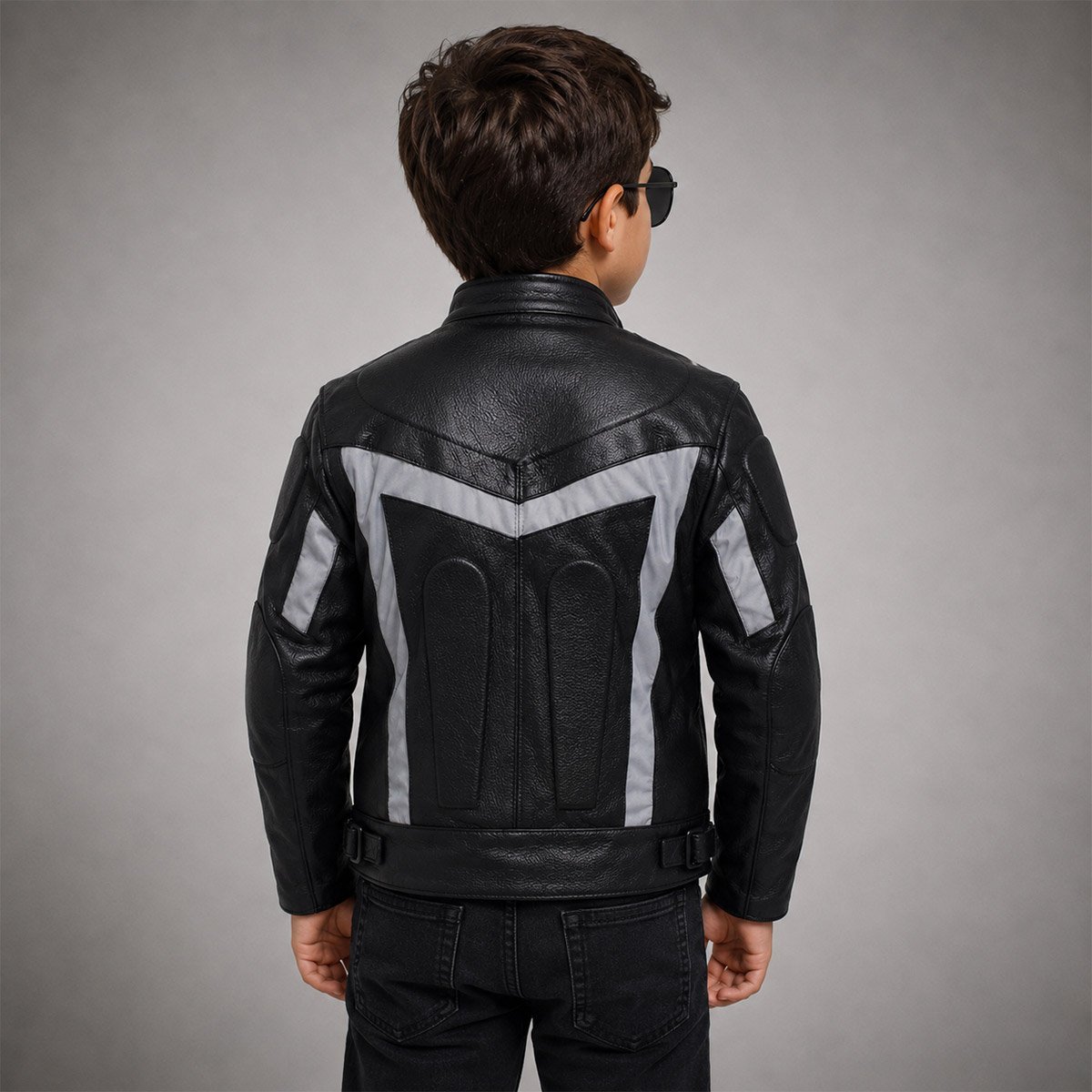 Chamarra Biker para niño Ks21 - Image 3