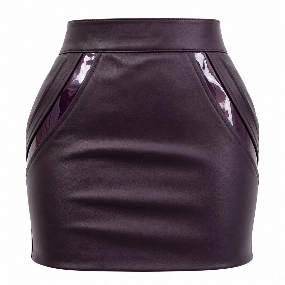 Minifalda De Piel para mujer F2 - Image 21