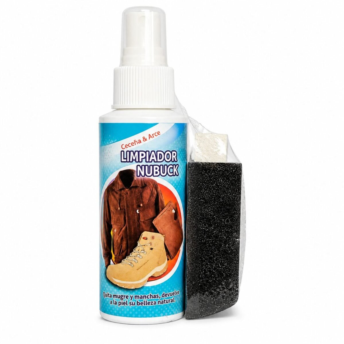 Limpiador Nubuck Quita Mugre Y Manchas A La Piel