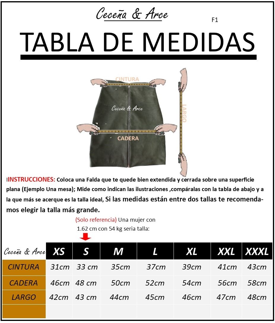 Falda de piel para mujer F1 - Image 8