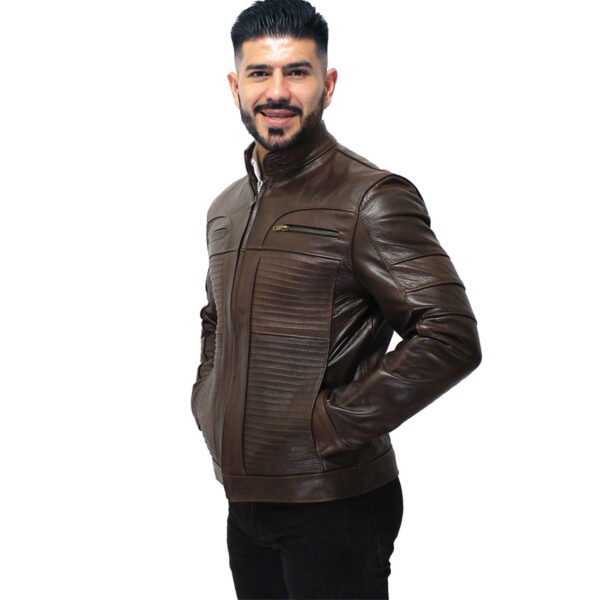 Chamarra de piel para hombre C70 Aztec - Image 5