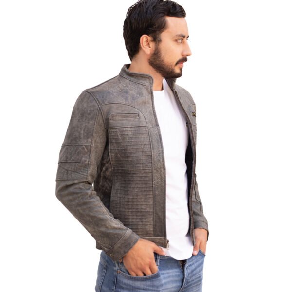 Chamarra de piel para hombre C70 Aztec - Image 3