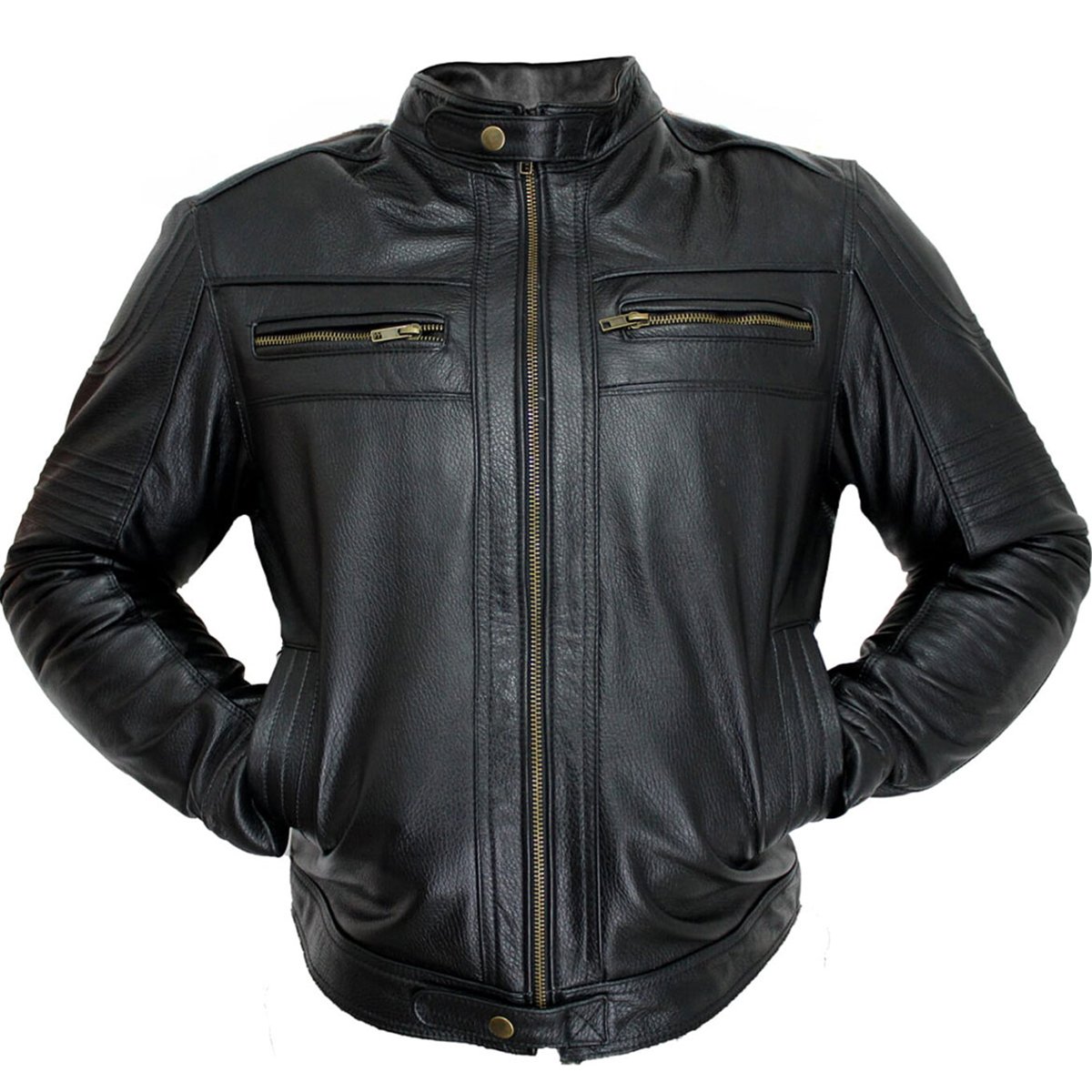 Chamarra biker para hombre Cs6 - Image 11
