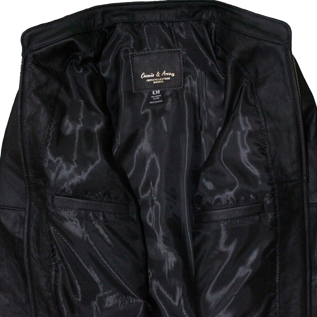Chamarra de piel para mujer M5 - Image 7