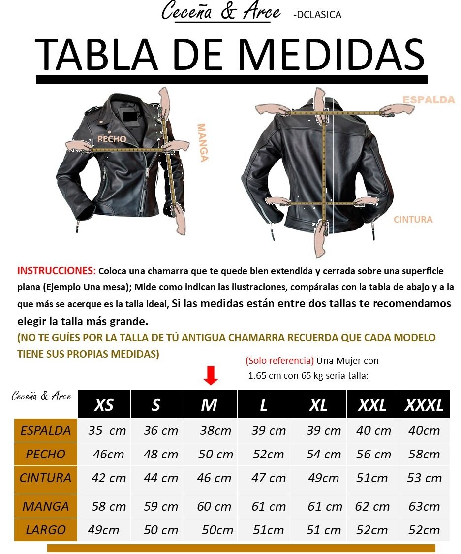 Chamarra de piel para mujer Dskull - Image 8