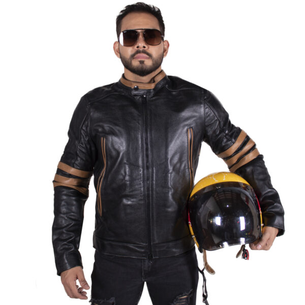 Chamarra Wolver biker con protecciones