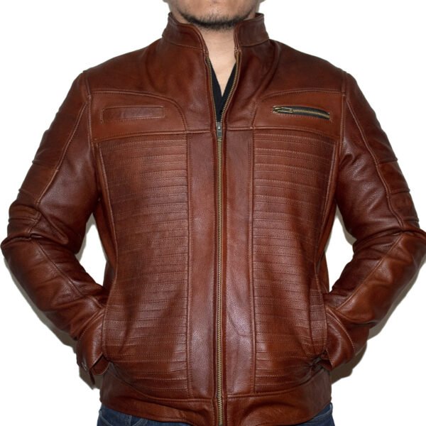 Chamarra de piel para hombre C70 Aztec - Image 4