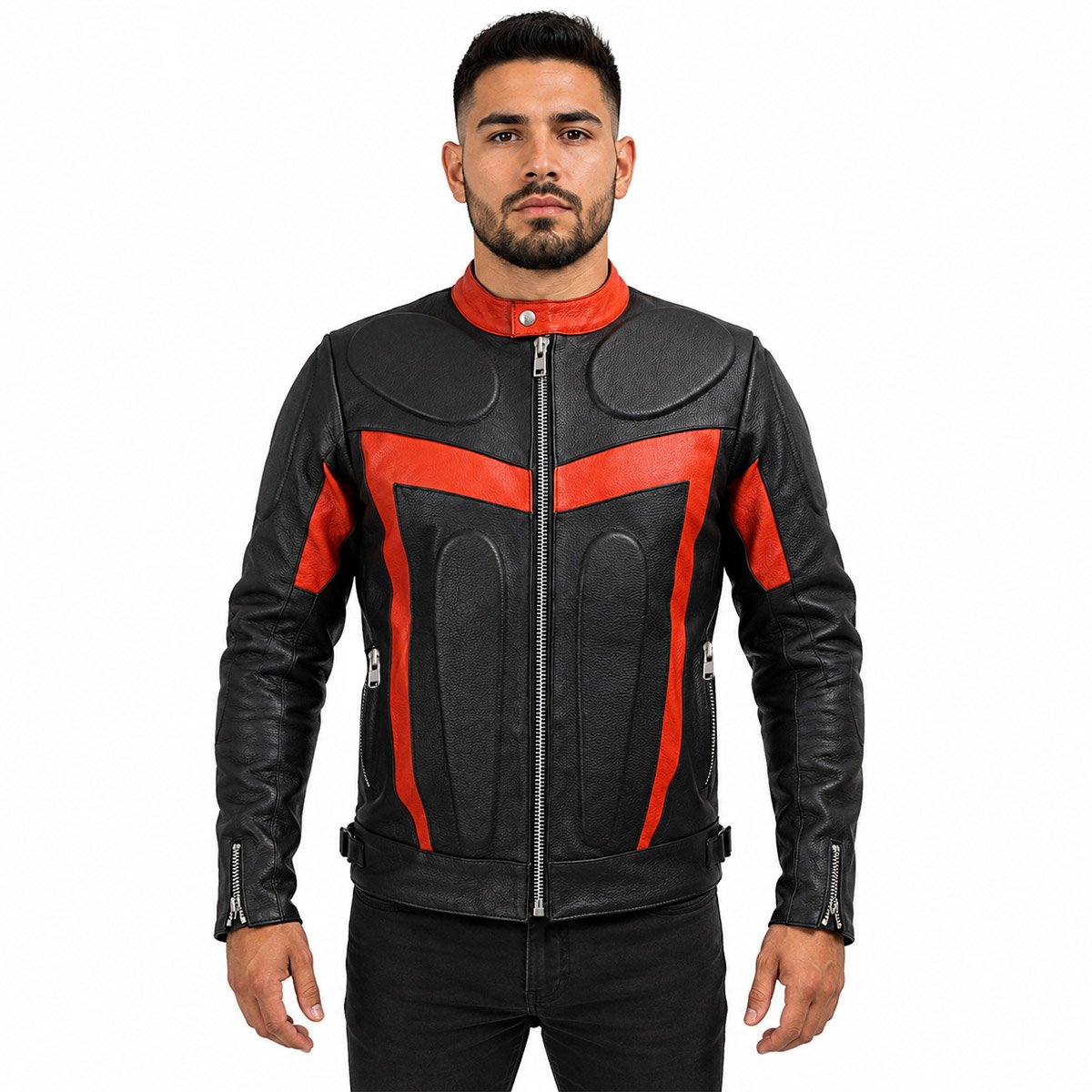 Chamarra biker para hombre CS21 Ahuatzi