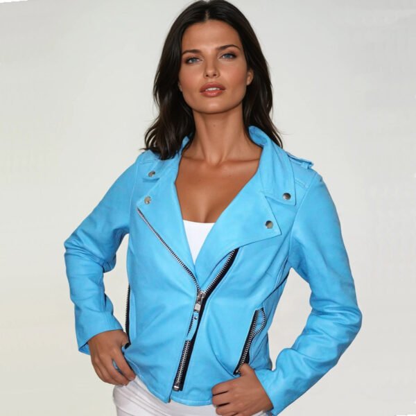 chamarra dclasica azul