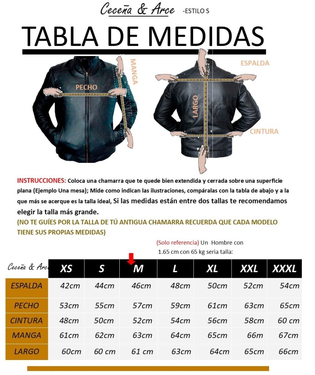 Chamarra de piel para hombre C5 Zolin - Image 4