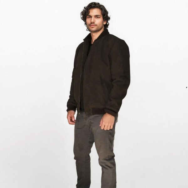 Chamarra Para Hombre 100% Piel De Moda C12