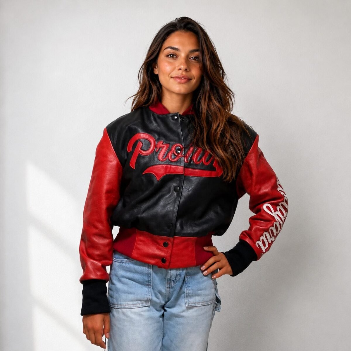 chamarra de piel para dama modelo m18 guadalajara
